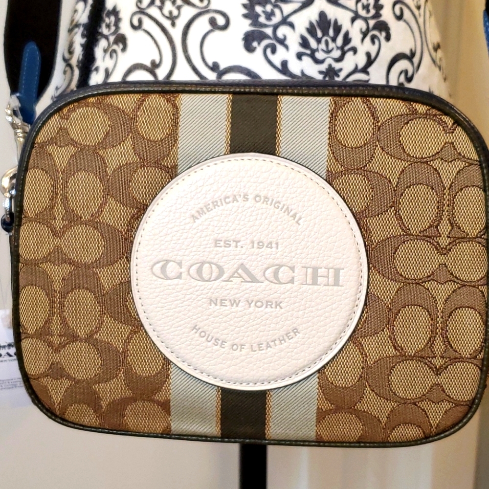 Dempsey Camera bag in Signature Jacquard